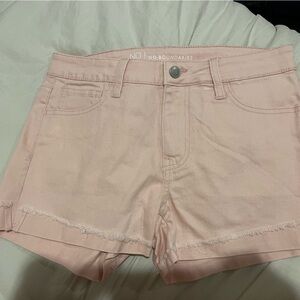 Pink Jean shorts